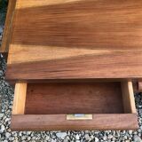 modernist teak desk