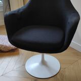 Eero Saarinen upholstered Tulip armchair