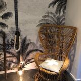 Rattan armchair  Gio Ponti