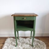 Set of 2 freshly restored bedside tables