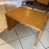 Pine table by Roland Haeusler for Maison Regain, 1960s