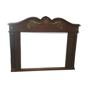 Miroir empire en acajou
