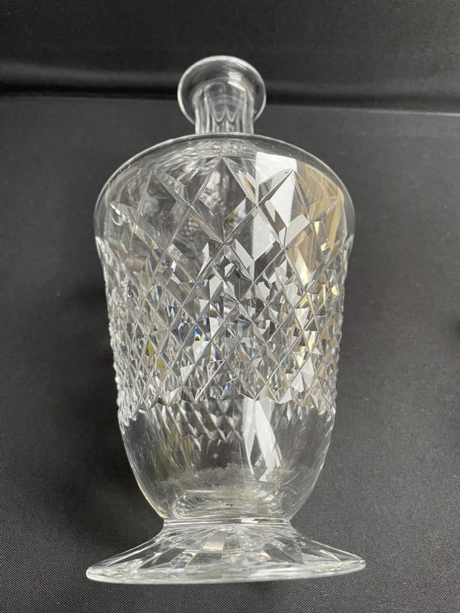 Carafe - Art Deco - Blown and cut crystal