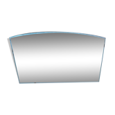 Miroir forme éventail années 60 45 x 25