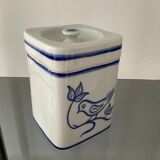 Vintage porcelain pot 70s