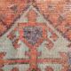 Burgundy & Red Vintage Persian Rug, 153x336Cm