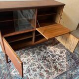 Scandinavian teak bar cabinet from the 60s