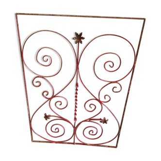 Wrought iron grid