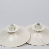 Pair of 2 vintage pendant lamps Desiree by  Lyfa, 1970s