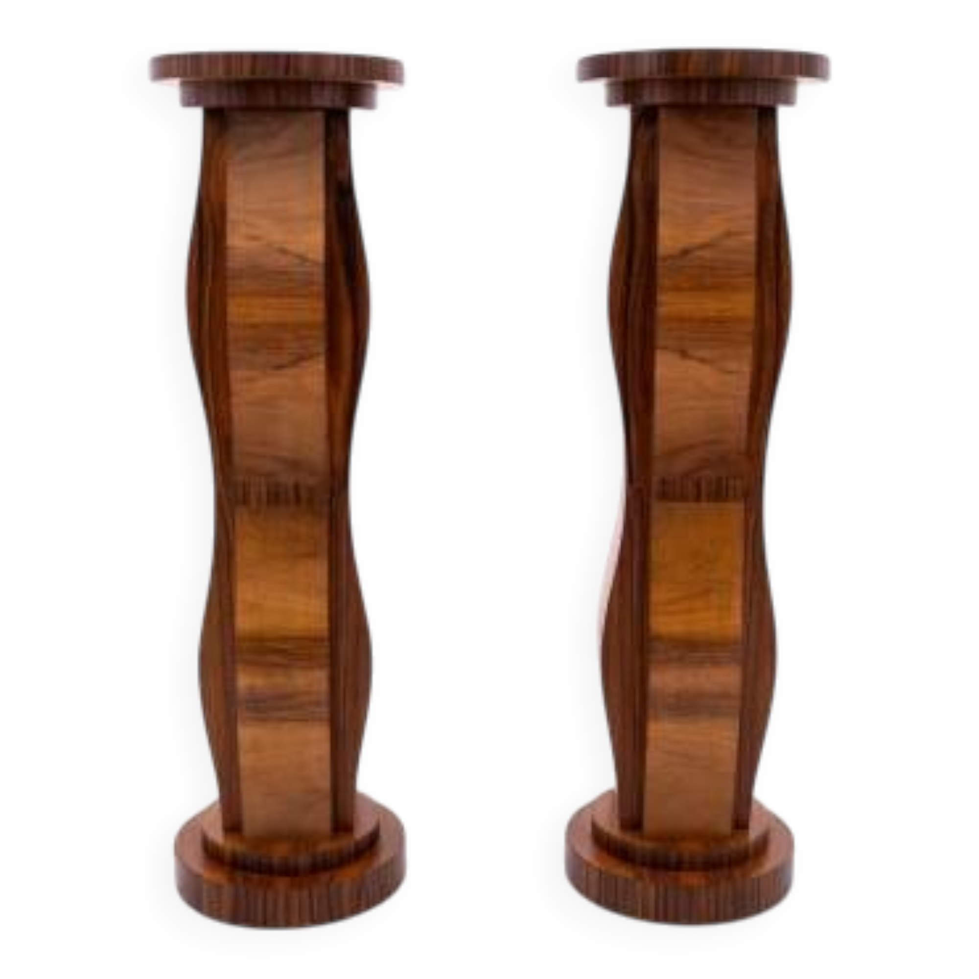 Art Deco columns, Poland, 1940s