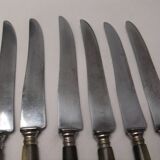 Couteaux anciens Sheffield service de table
