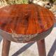 Round tripod stool