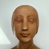 Buste en gres Francesco Laurana Mougin Nancy