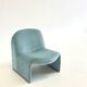 Anonima Castelli Alky armchair in baby blue velvet