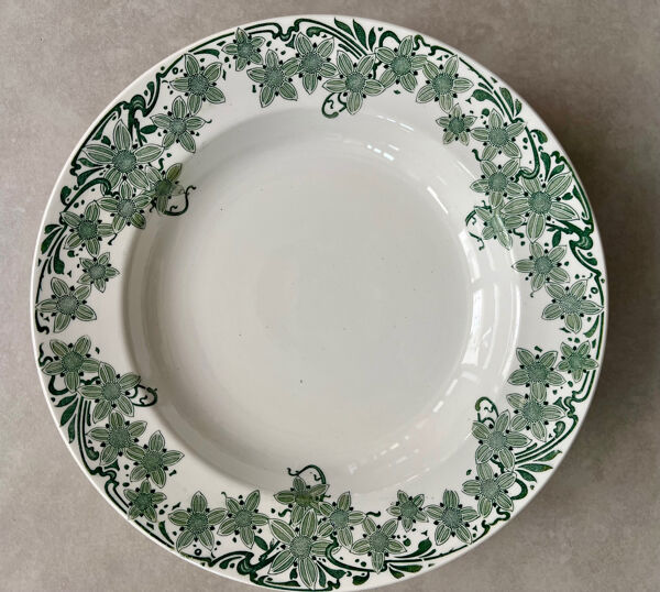 Set de 10 assiettes « Prunelle » Boch La Louvière
