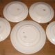 Set of 4 dinner plates and round top, K & G Luneville faience model "Rafael"
