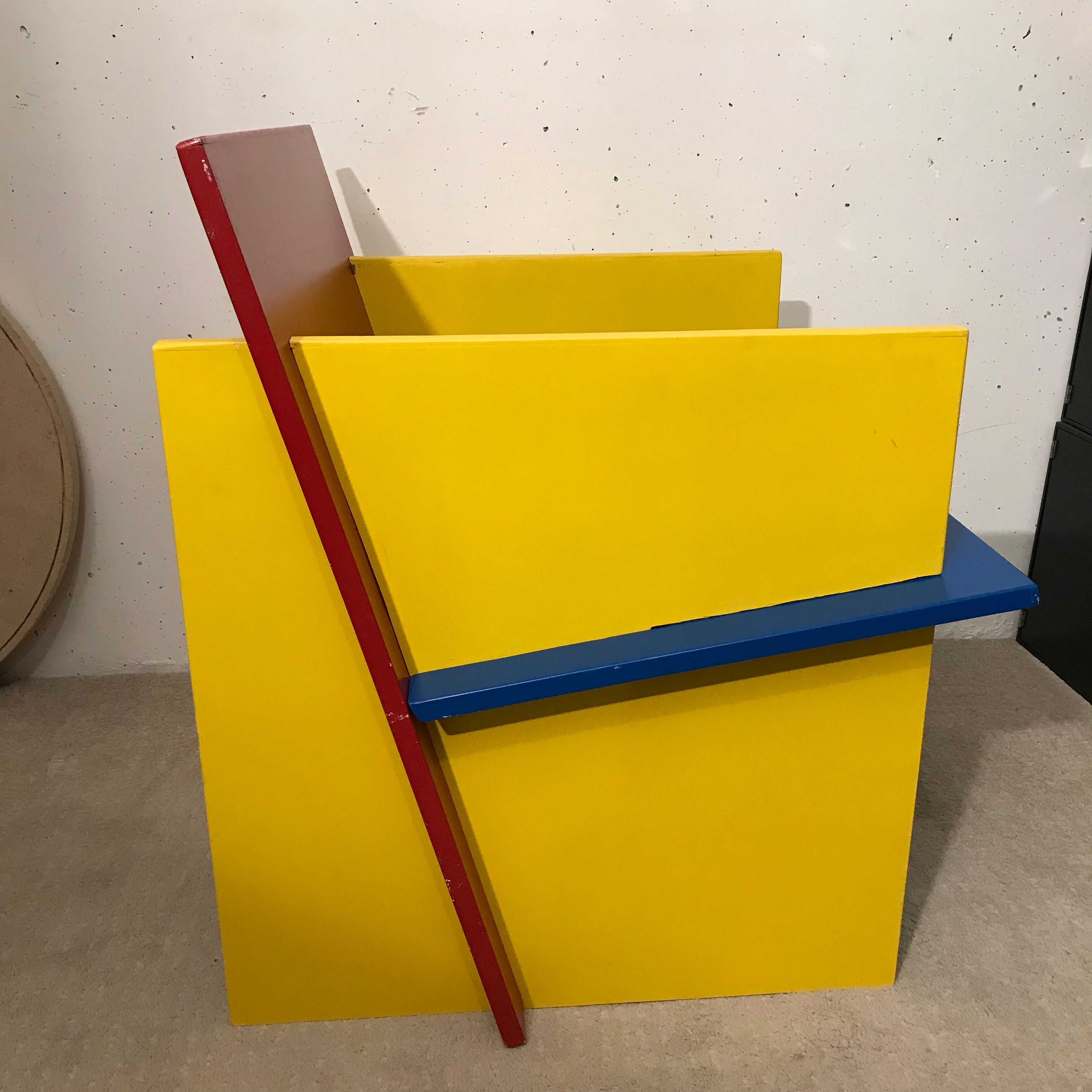 Pair of postmodernist armchairs