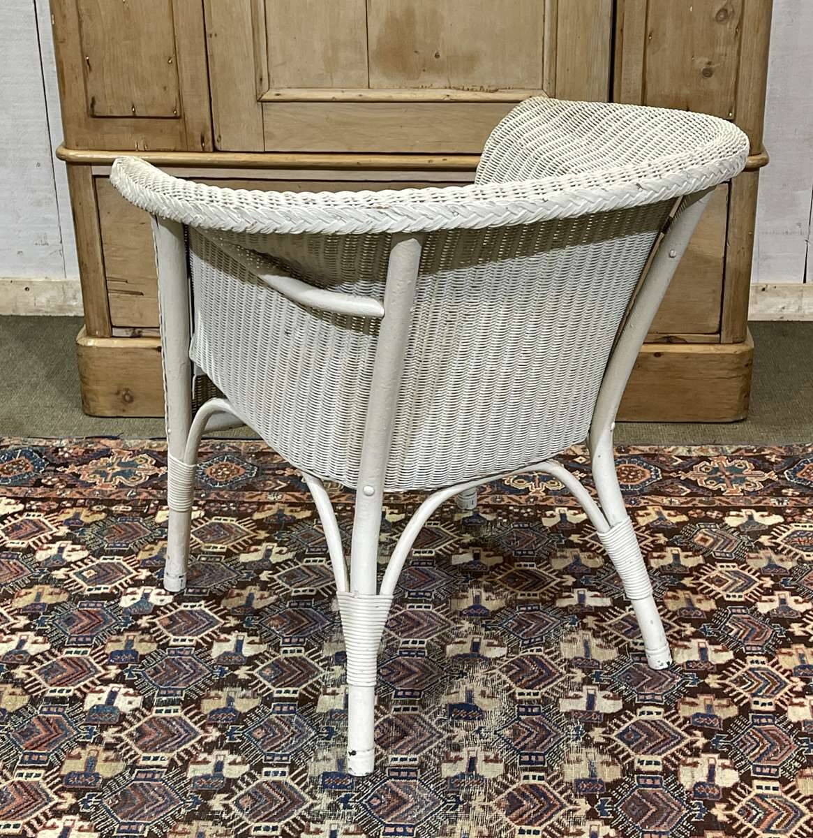 1930s lloyd loom armchair