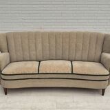 1960s, Danish 3 seater sofa, original good condition, cotton-wool.