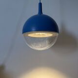 Vintage Space Age Blue Ceiling Lamp Väster by Knut Hagberg for Ikea, Sweden