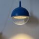 Vintage Space Age Blue Ceiling Lamp Väster by Knut Hagberg for Ikea, Sweden
