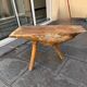 Rustic vintage real solid wood stool