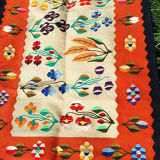 Tapis multicolore kilim fait main 68 x 100 cm