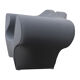 Fauteuil gris double Soft Big Easy par Ron Arad pour Moroso
