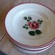 Suite of 8 soup plates Sarreguemines trifle