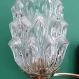 Pair of 1950s gold wall lights