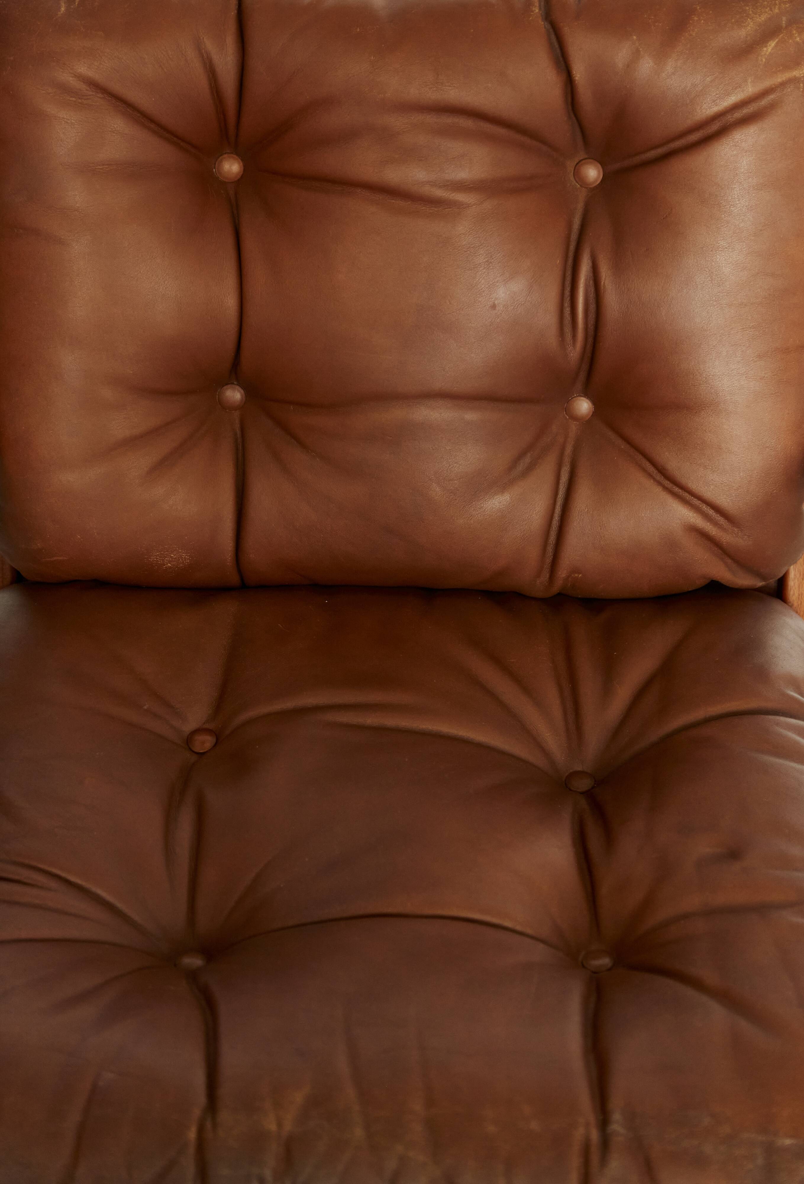 Mid-Century Senator Rocking Chair by Ole Wanscher for CADO