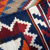 Handmade antique Persian Ardabil kilim rug 137 x 198 cm, 1930s