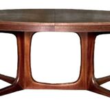 Vintage Scandinavian teak dining table
