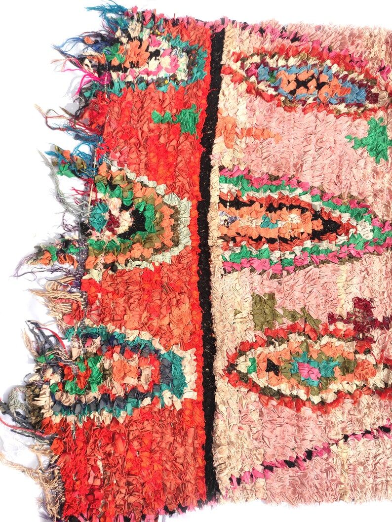 Carpet berbere boucherouite 175x120 cm