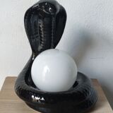 Lamp year 80 snake ceramic cobra