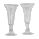 Paire verres soufflé