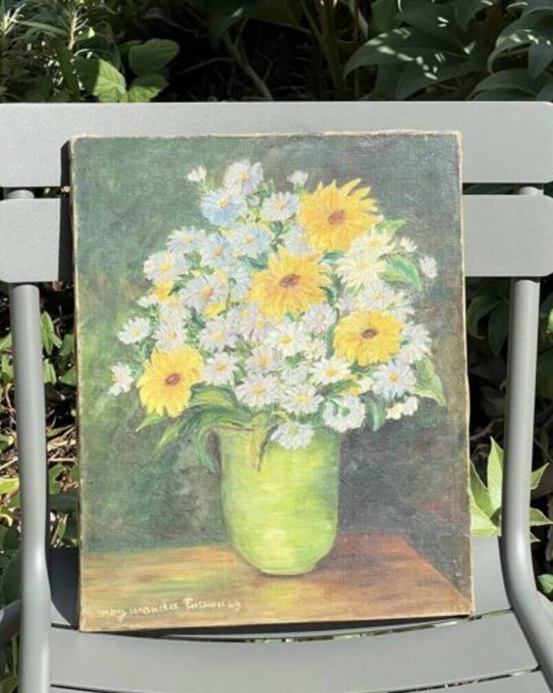 Still Life with Flowers - Foujita's Studio