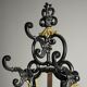 19th century cast iron coat rack