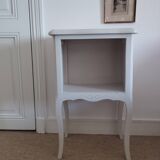 Farrow & Ball Painted Wood Bedside Table / Side Table / End Table