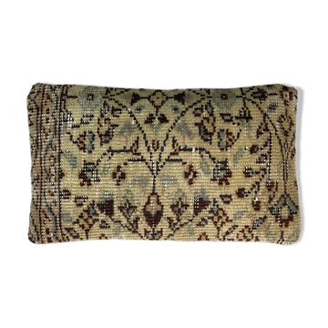 Housse de coussin de tapis turc vintage 30 x 50 cm