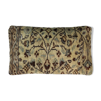 Vintage turkish rug cushion cover 30 x 50 cm