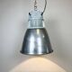 Vintage Silver Industrial Factory Pendant Lamp from Elektrosviti, 1960s