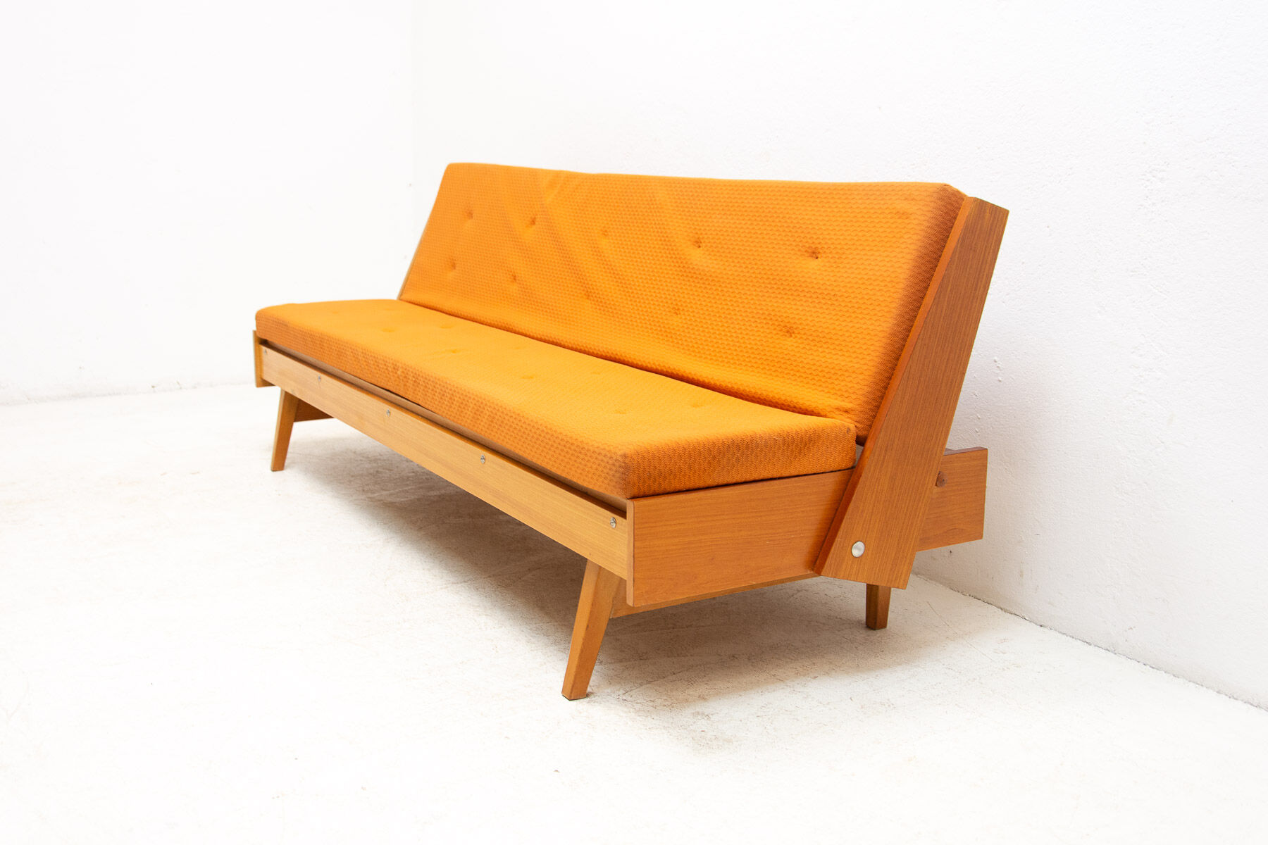 Mid century folding sofabed, 1960´s, Czechoslovakia