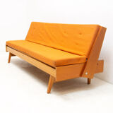 Mid century folding sofabed, 1960´s, Czechoslovakia