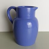 Lavender blue ceramic pitcher