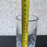 Clear cut crystal vase from Baccarat