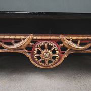 Grande Table Basse Impériale avec plateau de verre, Chine – XXe
