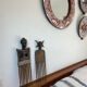 Pair of Akan combs