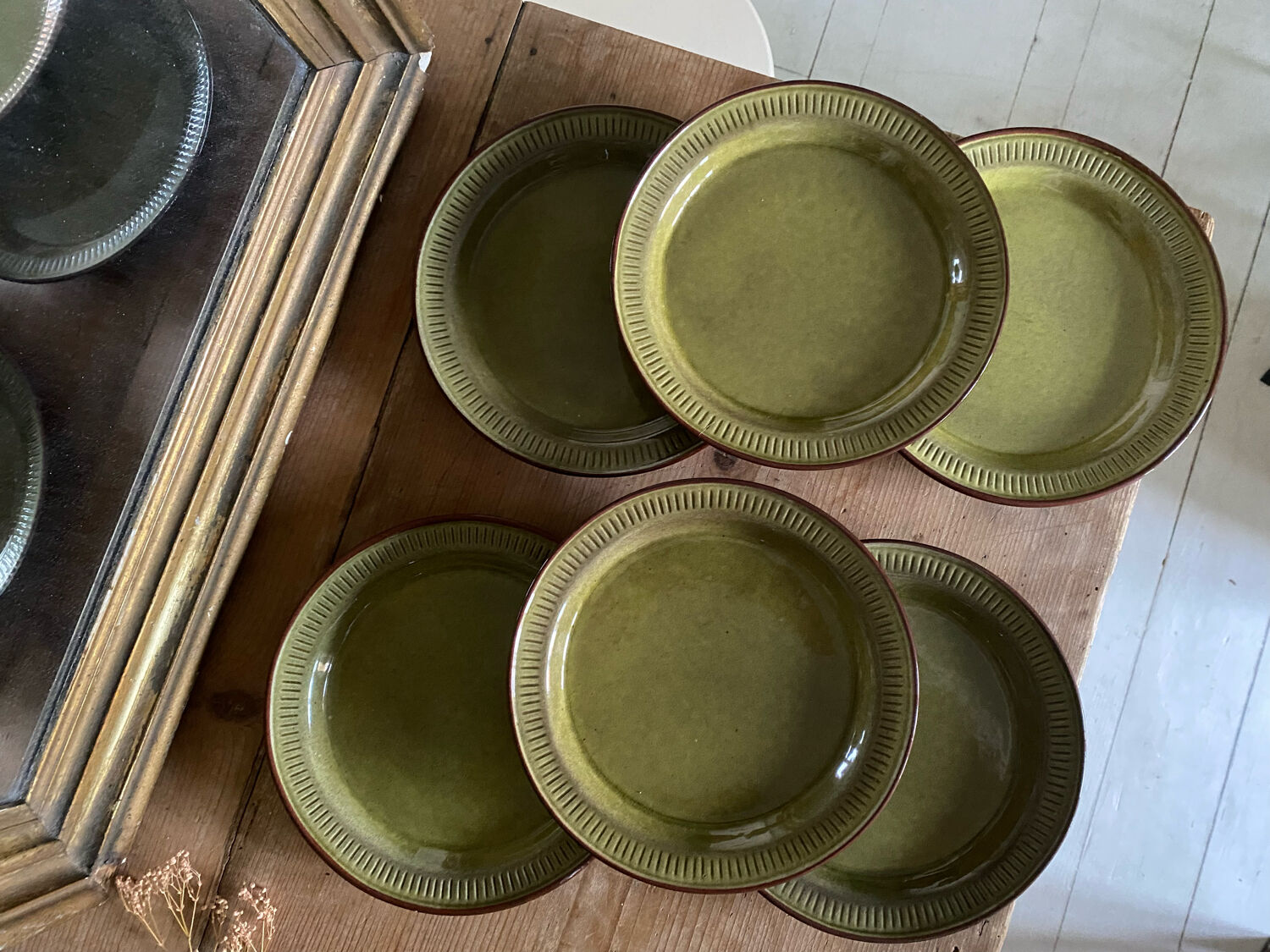 Set of 6 plates Gabriel Sweden