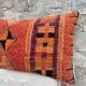 Housse de coussin berbère vintage en laine, coussin décoratif